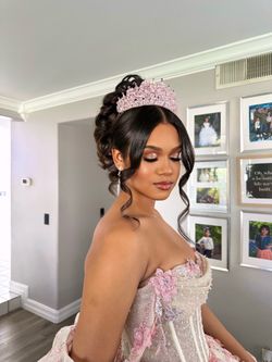 Quinceanera makeup hair