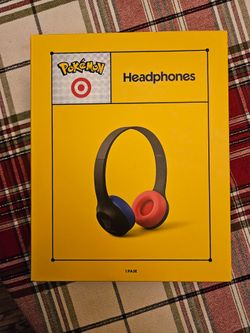 Pokemon wireless headphones  unopened