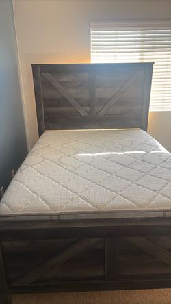 Jerome’s Firm Mattresses and Queen Bed Frame
