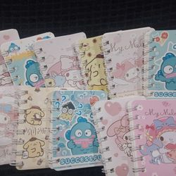 Sanrio  Small Notebook  Each $3