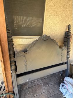 Queen bed frame
