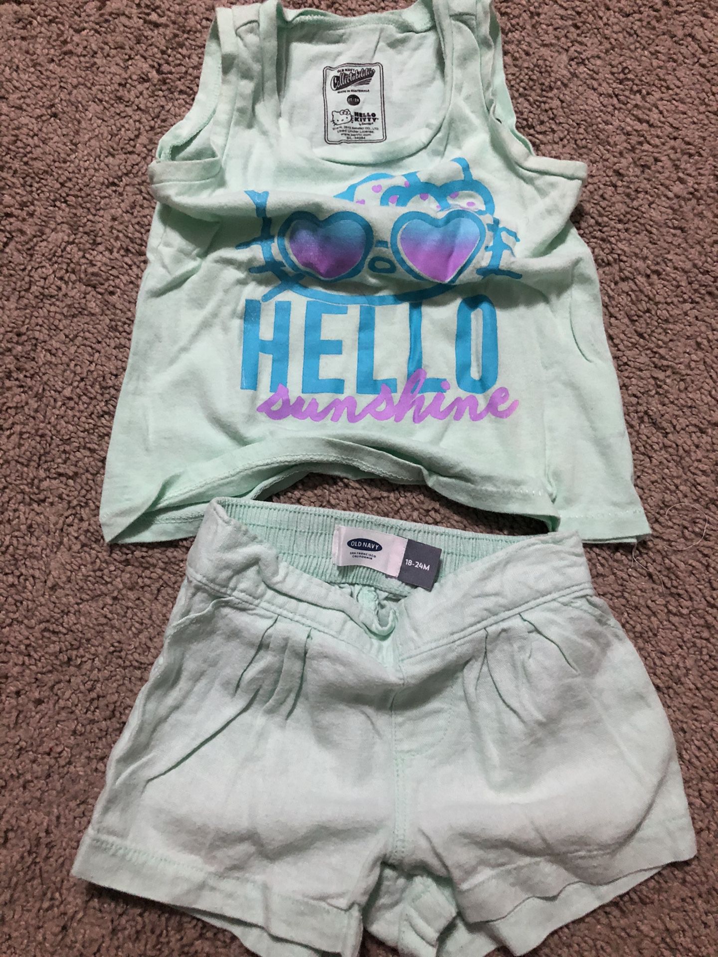 Old navy outfit for girls $5
