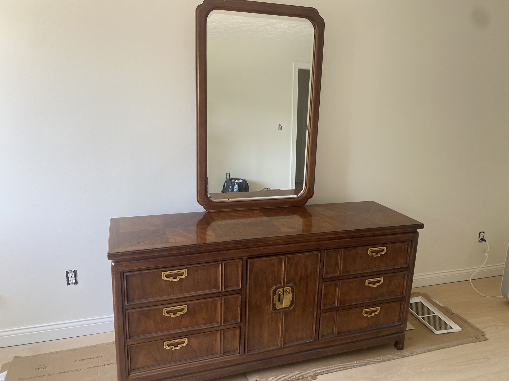 Dresser Mirror Wood