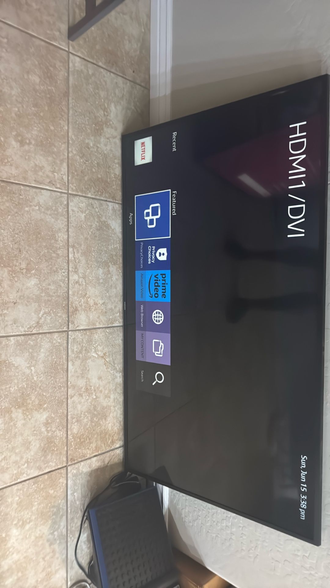 55” Samsung TV