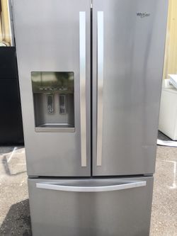 Whirlpool stainless steel refrigerator
