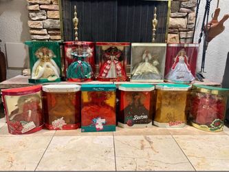 Holiday Barbie collection