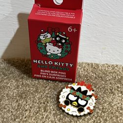 Sanrio Hello Kitty And Friends Wreath Blind Box Enamel Pin OPEN BADTZ MARU