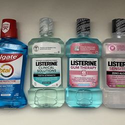 Sensodyne & Listerine Mouthwash 