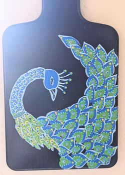 Peacock Art Work
