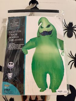 Oogie boogie costume inflatable