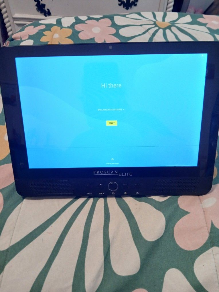 Proscan Elite Tablet + Portable Dvd Player