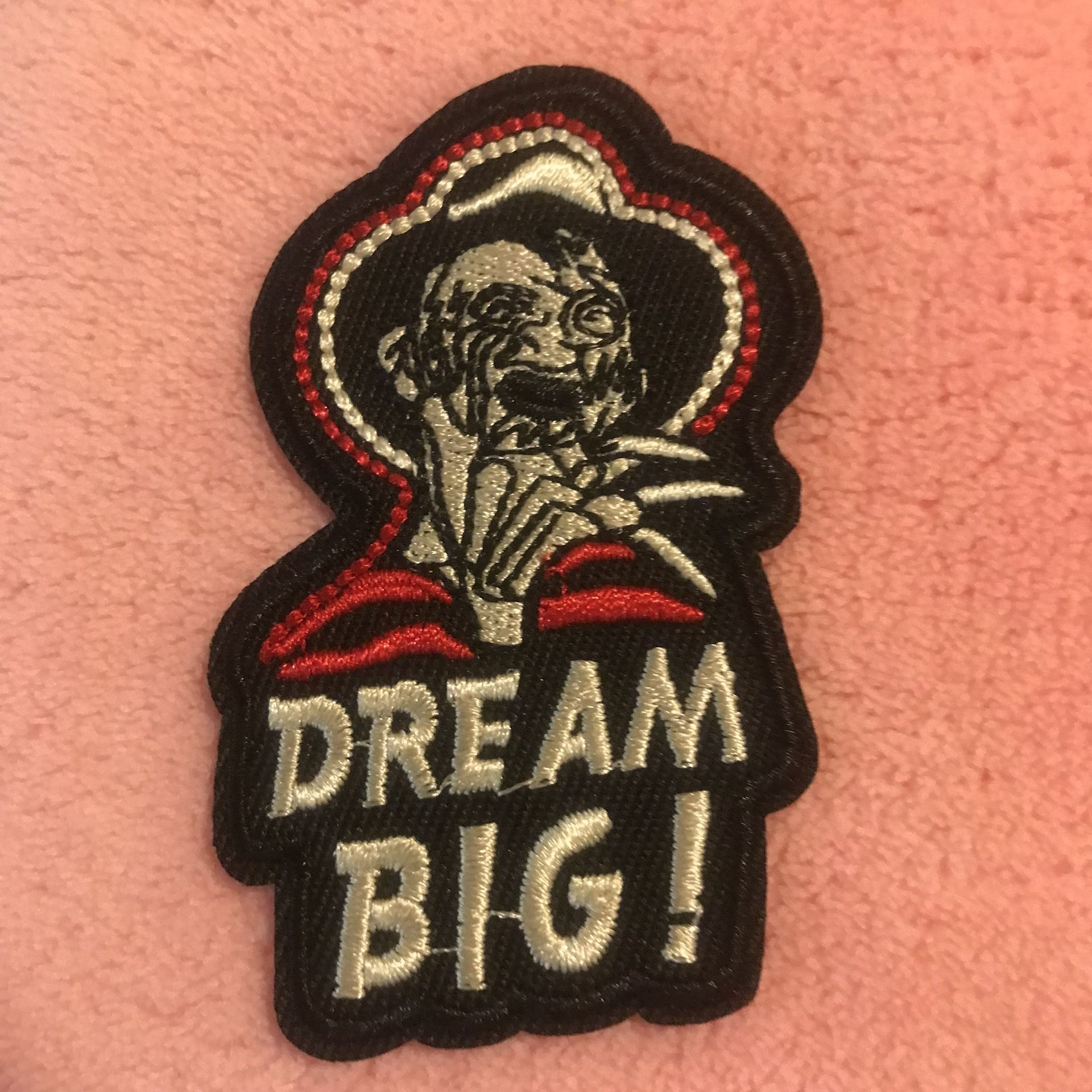 dream big iron on patch