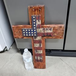 Wooden Cross  Heavy 