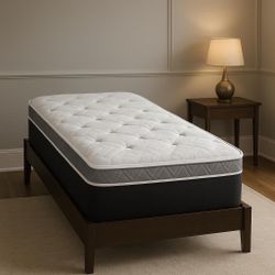 Brand New Twin Size Pillow Top Mattress – 14” Thick for Superior Comfort. Direct from Factory. Also Available: Full, Queen & King. Fast Same-Day Deliv