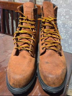 Red wings work boots
