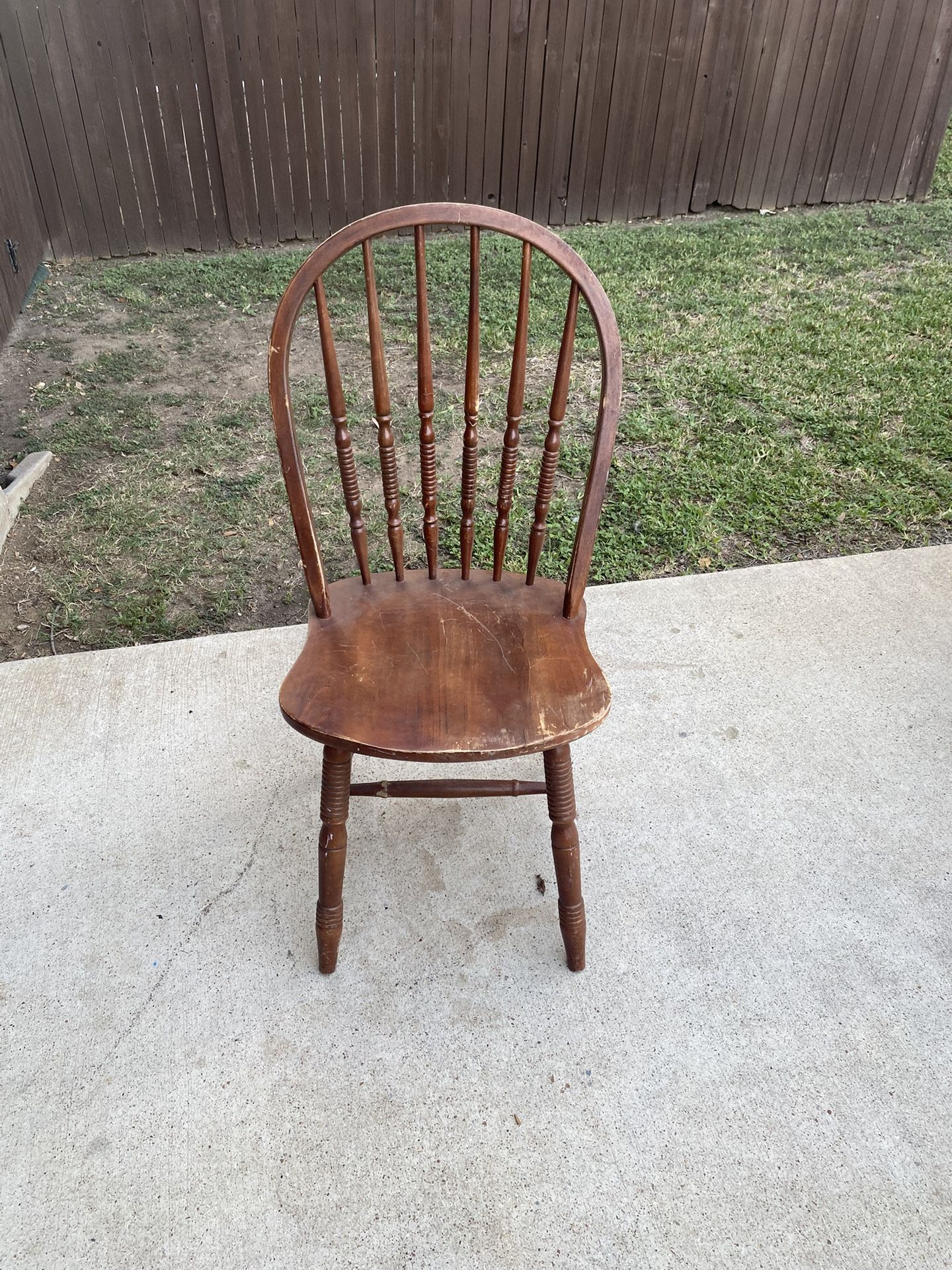 Vintage Wood Chair