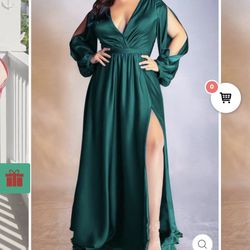 Emerald Plus Size Dress
