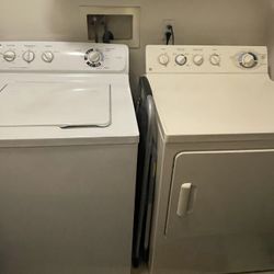 GE WASHER & DRYER