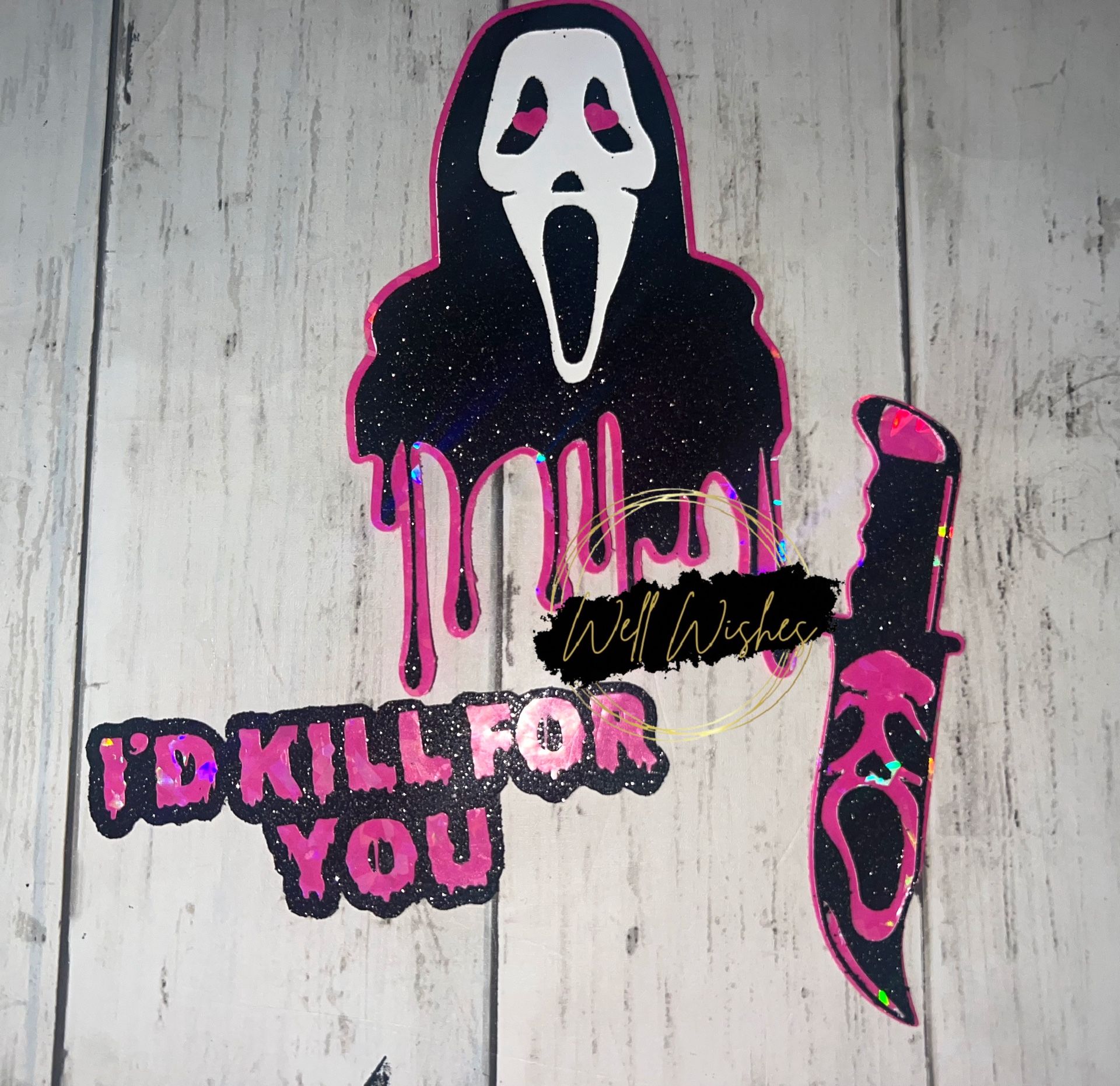 Scream Ghost face Ramo Topper
