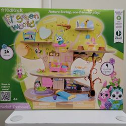 KidKraft Lil Green World Market Treehouse