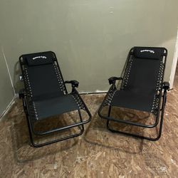 Pair Of Zero Gravity Recliners 
