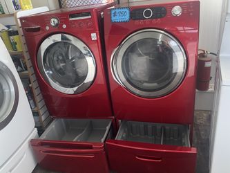 Holiday Special - $550 Front load washer and electric dryer working perfectly with 4 months warranty