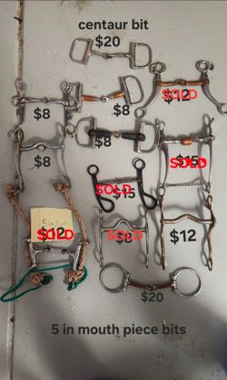 Various horse Bits