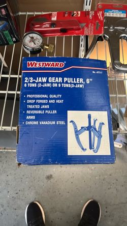 New Westward 2/3-Jaw Gear Puller 6"