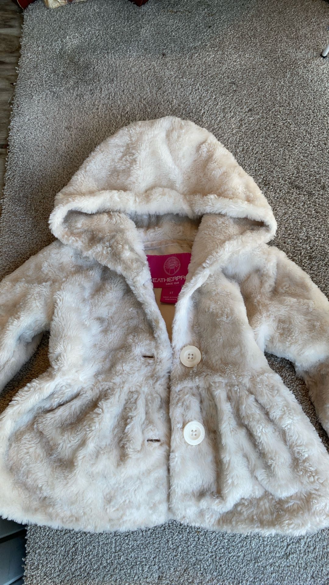 Baby Coats Hoodie Jacket Sz. 3