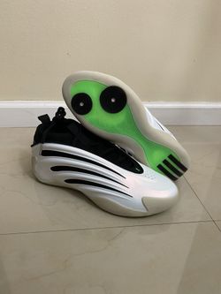 Adidas Harden Vol. 9 Cloud White Core Black Basketball JR2504 NEW Size 11.5