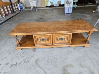 Coffee table vintage antique retro mid-century accent entry