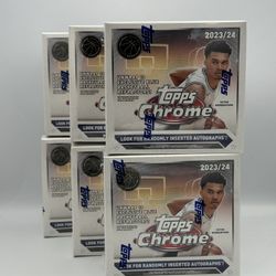 Topps Chrome NBA Basketball Monster Box