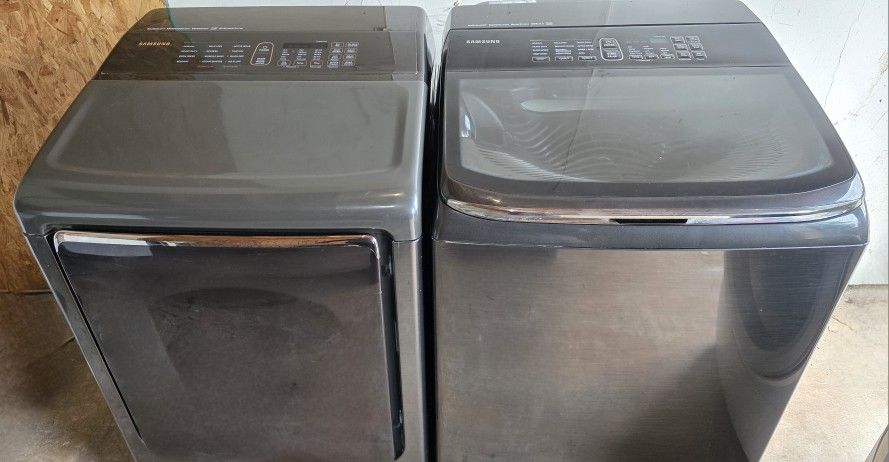 Samsung Activewash Washer and Steam Dryer