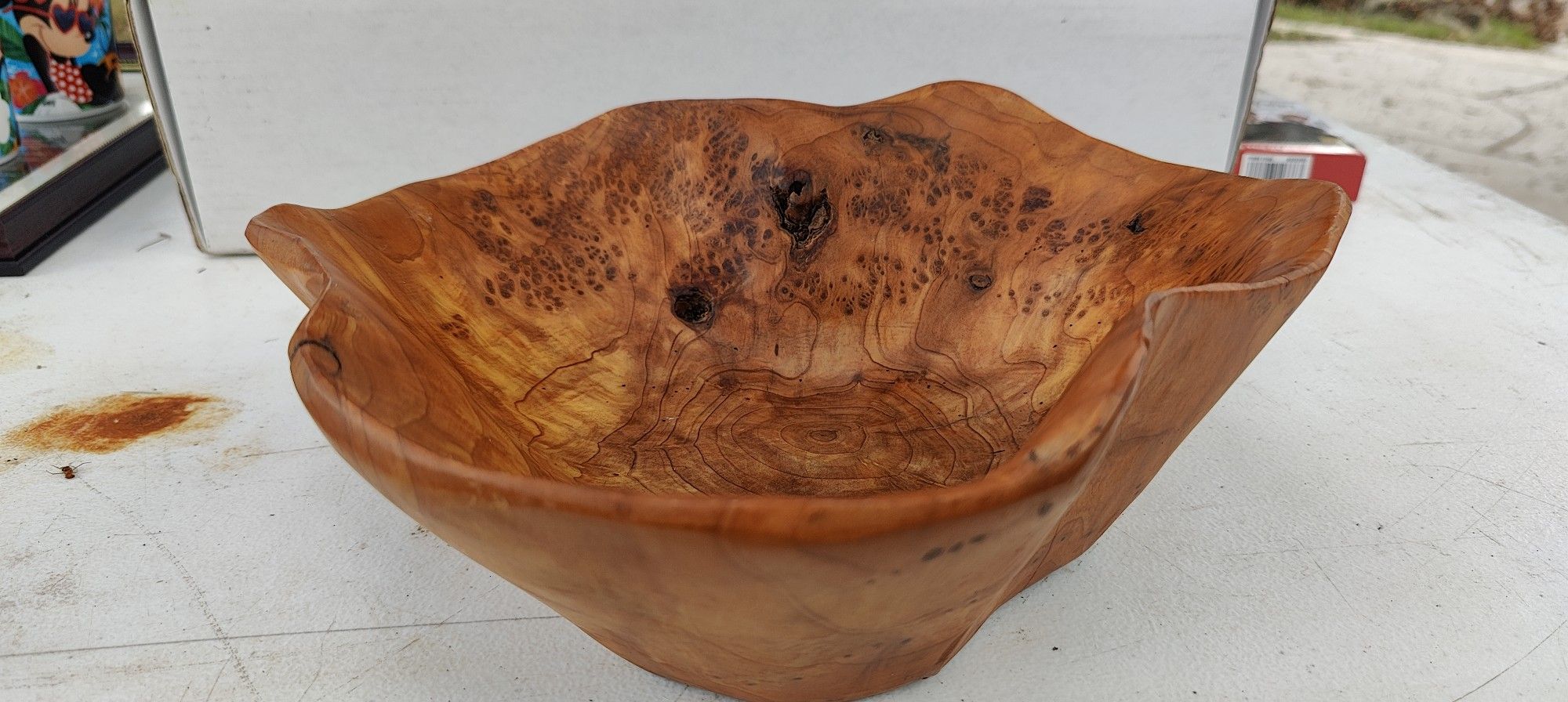 Enriko Roof Wooden Bowl !!