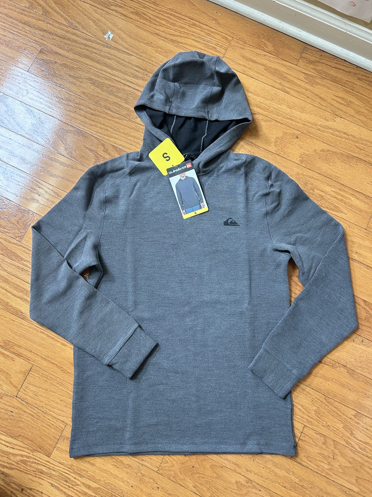 NWT Quiksilver Men's moisture wicking hoodie size S