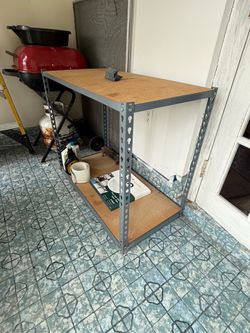 Storage shelves