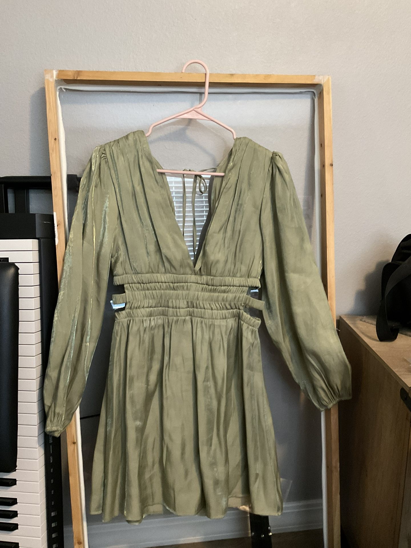 Green Party Dress/ Vestido Verde Para Fiestas