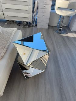 Mirror Side Table 