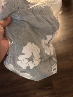 Denim tear shorts