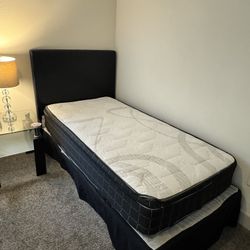 New twin pillow top mattress