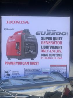 Honda 2200i Generator