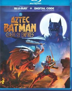 BRAND NEW SEALED Aztec Batman Clash of Empires Blu-ray