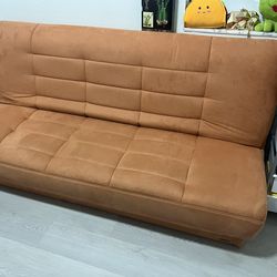 Orange Futon/ Couch