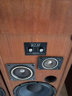 KLH speakers