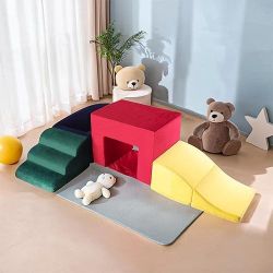 Brand New In Box Baby Toddler Padded Climbing Blocks 