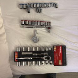 Sockets and Wrenches And a Tired gauge