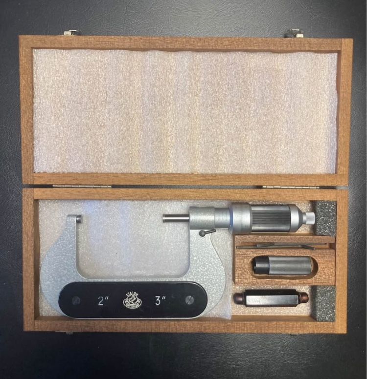 Vintage 2-3” Etalon Micrometer