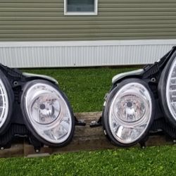 03 To 06 Mercedes Benz E Class Projector Headlights 