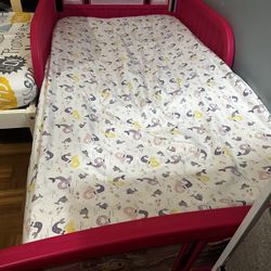 Toddler Bed  Minnie Mouse Pink