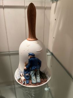 Norman Rockwell (Porcelain Bell)
